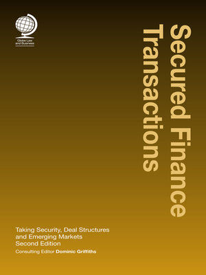 cover image of Secured Finance Transactions